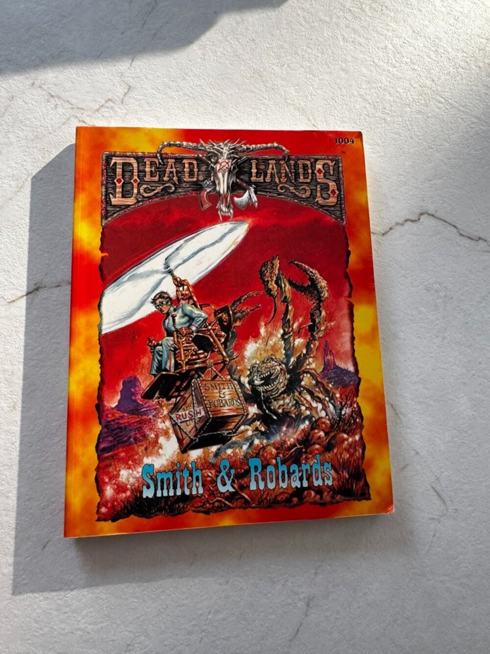 Deadlands: Smith & Robards Shane Lacy Deadlands Pinnacle RPG Vintage Game Book